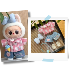 라부부 인형옷세트 라부부 꾸미기 호환 의상 소품 악세사리 세트(인형미포함), 5, 1개