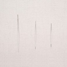 [3가지사이즈] 배바늘 비즈 비딩 공예부자재 악세사리 만들기 재료, 1개