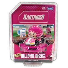 카트라이더 다이캐스팅 시리즈 미니카트 마리드, 분홍색, 1개