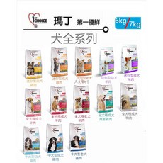 1st Choice 瑪丁低敏犬全系列 鴨肉配方 預防淚痕, 1個, 迷你型老犬(雞肉) 5kg