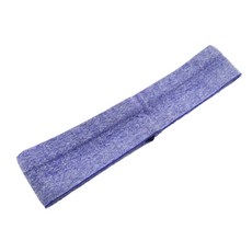 HanVo 時尚運動髮帶 吸濕排汗 防滑透氣 瑜珈跑步健身適用 多款髮飾配件可選, 紫色, 1個