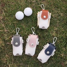 골프용품 파스텔 투볼 골프공 케이스, 골프공 케이스-그레이