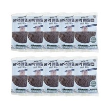 이쁜이표 저칼로리 바로먹는 곤약메밀면, 10개, 180g