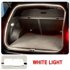 RENAULT Grand Koleos 뒷 트렁크 LED 라이트 바 스트립 인테리어 장식 램프 자동 수하물 분위기, WHITE, Fit for RENAULT Gran, 1개