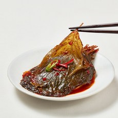 향긋 짭조름 밥도둑 반찬 깻잎절임 100g, 2개