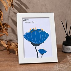 마벨인홈 모던 프레임 감성 인테리어 소품 포스터 사진 액자, 2개, 화이트