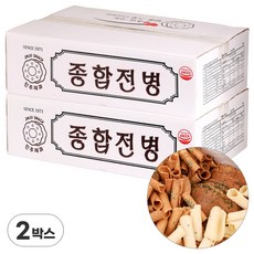 종합전병 850G진주제과 2박스, 2개, 850g