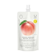 딜라이트 프로젝트 곤약워터젤리 170g 복숭아맛 20개