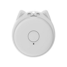 미니 GPS 모바일 블루투스 5.2 트래커 분실 방지 장치 라운드 분실 방지 장치 애완 키즈 가방 지갑 스마트 파인더 로케이터, WHITE