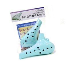 음악입문 교육연습 목관악기 알토C 오카리나 블루