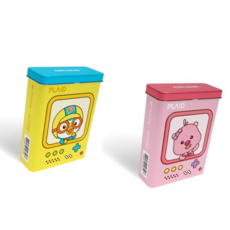 뽀로로 틴케이스 키즈밴드 캐릭터밴드 유아밴드 반창고, 옐로우 뽀로로, 옐로우 뽀로로