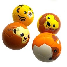 비타민 애니멀스펀지공 1개 랜덤 /공놀이/볼/운동, 1개(랜덤발송)