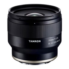 Tamron 24mm F/2.8 Di III OSD M1:2 렌즈 소니 풀 프레임/APS-C E-마운트용 미러리스 카메라, Tamron 24mm F/2.8 Di III OSD M