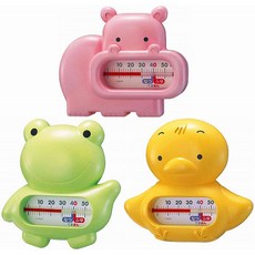 엠펙스 귀여운 동물 탕온계 욕조온도계 목욕온도계, 하마