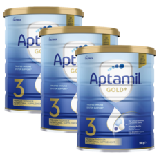 압타밀 골드+ 3단계 호주 뉴질랜드 분유, 900g, 3개