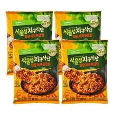 풀무원 식물성 철판 제육볶음밥, 4개, 420g