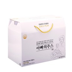 [연두팜] 아빠의주스 배즙 100ml 40개입, 돌려따는)아빠 배즙