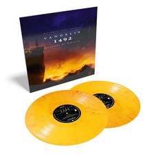 Vangelis 1492: Conquest Of Paradise 電影原聲帶 黃彩膠 2LP, 1個