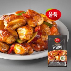 올품 의성마늘 닭갈비, 5개, 300g