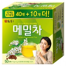 담터 메밀차 50T (40T+10T)/당일발송/무료배송, 1.5g, 1박스