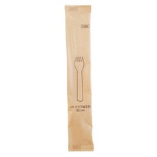 Draw Life 木製叉子 160mm, 100個, 1入