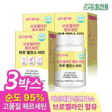 드림이음 브로멜라인 퀘르세틴 하루 밸런스 600 3개월분, 3개