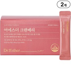 본사직영 여에스더 크랜베리, 60g, 2개