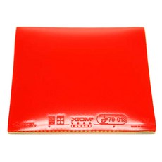 엑시옴 베가 아시아 탁구라켓 러버, 적색, 1개