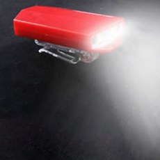 몽크로스 센싱 캡라이트 충전식 LED 낚시 등산, 화이트, 1개