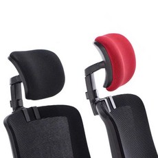 사무실 의자목받침대 사무용 컴퓨터의자 미네랄 컴퓨터, A. 쿨블랙검은색 프레임