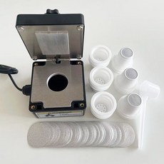 커피 캡슐 만들기 제조기 실링, 봉합기-120개 흰색 케이스필름파우더, 1개입, 1mg
