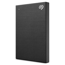Seagate One 5TB 비밀번호 활성화 하드웨어 암호화 휴대용 외장 하드 드라이브 PC 노트북 및 Mac USB 3.0 블랙(STKZ5000400), 3 HDD w/Password Encryption, 2TB