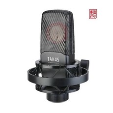 게이밍마이크 노트북 블루투스마이크 회의 Takstar TAK55 대형 다이어프램 콘덴서 마이크쇼크 마운트 팝 필터 포함 보컬 녹음 팟캐스팅 스트리밍용, 러시아, TAK45 Microphone