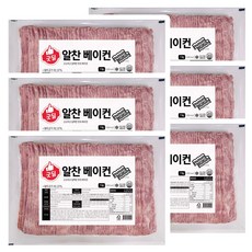 CJ 굿딜 베이컨 1Kg x 6봉, 6개