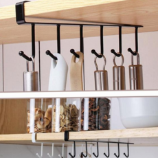 씽크대 걸이 싱크대 국자걸이 정리대 주방 조리 도구 걸이 수납 다용도 건조대 하부장 선반 행거 고리 하단