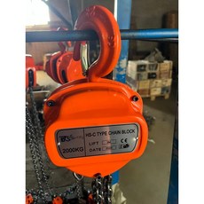 MICKNOON手拉吊車，起重葫蘆，鏈條吊具，0.5T/1T/1.5T/2T/3T/5T/10T/15T/20T, 1個