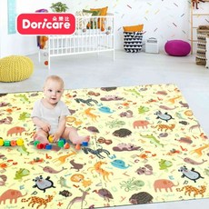 超Q彈防護遊戲巧拼地墊60x60cm字母動物4入-附邊條, 1個, 字母動物4入-附邊條, 字母動物