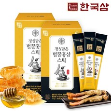 한국삼 정성담은 벌꿀홍삼스틱 30p, 2개, 300g
