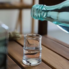 4P 미니 작은 절주 소주 잔, 소주잔, 4개