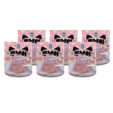 푸냥이 푸딩 젤리 복숭아맛 norrri, 6개, 90g