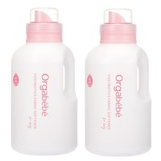 오가베베 아기 섬유 유연제 이큐프리 시그니처향 포스트바이오틱스 친환경, 2개, 1L