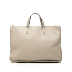 로에베 중고 2012 레더 애너그램 톨레도 브리프케이스 비즈니스 백