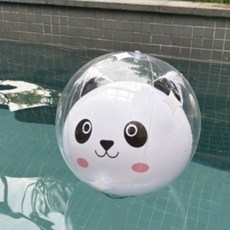 판다 비치볼 30~40cm, 1개