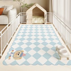 에스이스타 강아지미끄럼방지장판, 스노우플레이크 큐트