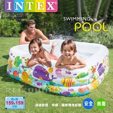 INTEX 泳池 加厚池壁 戲水樂趣, 1個