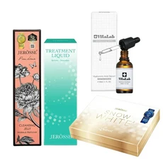 JEROSSE 婕樂纖 水光錠 雪聚露 婕肌零 玻尿酸保濕組 (VIP優惠), 1組