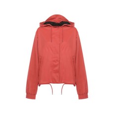 레인스 hooded drawstring jacket