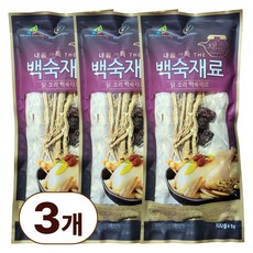 채움 통황기 대추 삼계탕재료 백숙재료 내몸가득 채움 티백, 3개, 100g
