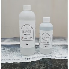 초스피드 1시간경화 마하스피드 크리스탈레진 1500g 초속경화 1시간 빠른경화 고투명레진, 750g 세트, 1개