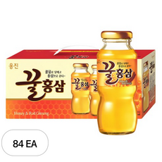 웅진 꿀 홍삼 혼합 음료, 180ml, 84개